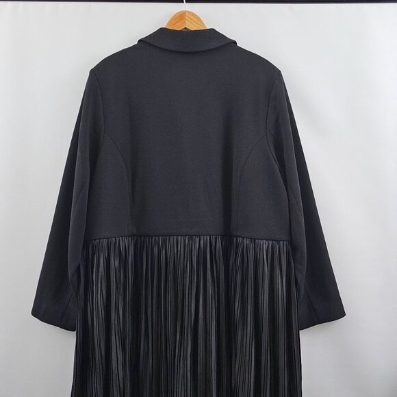 C Wonder Christian Siriano Runway Jacket 2X Black Pleated Skirt Bow Event Dressy - Picture 11 of 11